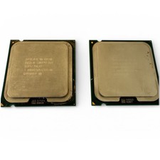 2 X Intel Core 2 Duo E8400 CPU
