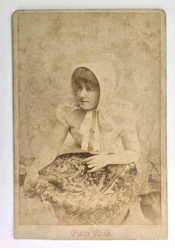 Antica foto cartolina armadio