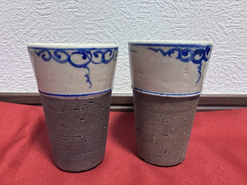 Coppia tazze tè yunomi - coppia, da