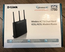 D-Linnk Wireless AC750 Dual Band VDSL/ADSL Modem Router