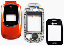 RHOLGKP233-FU-O Guscio superiore per LG KP233 Arancione con Lens+Hinge