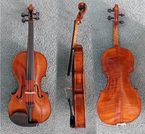 Antico violino restaurato - restaurato, 4/4