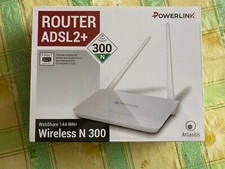 034 ROUTER ADSL2+ ATLANTIS WIRELESS N 300 WEBSHARE 144 WN+ A02-RA144-W300N+ v.2