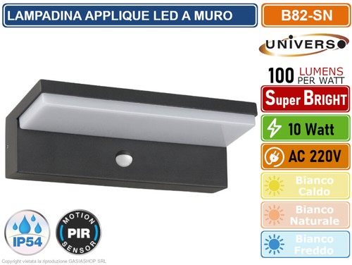Applique lampada led muro - lampada,