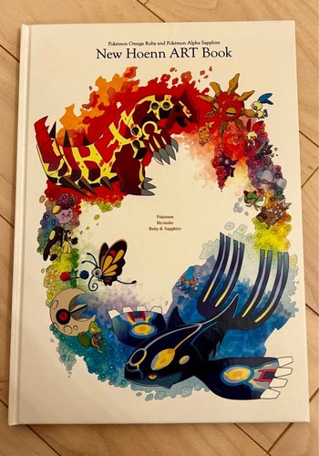 Pokemon art book new hoenn - pokemon,