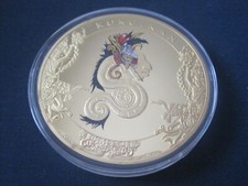 Medaglia Gigante Placcata Oro