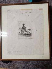 Stefano Della Bella, Incisioni Antiche, XVII Sec 💥👏MOSCHETTIERI Num 8