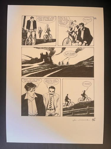 Tavola originale dylan dog - dylan,