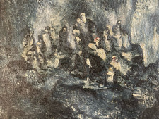 Pittura Olio Cartone