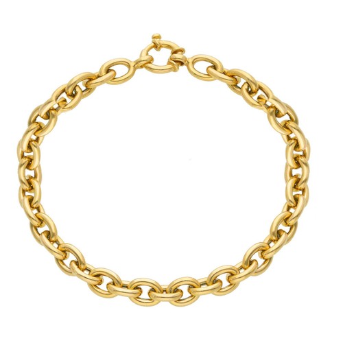 Bracciale oro giallo bianco - bracciale,