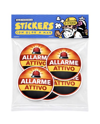 Adesivi allarme antifurto - adesivi,