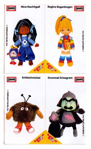Adesivo rainbow brite nina - adesivo,