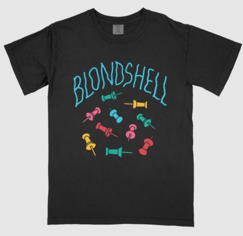 Camicia nera blondsshell - nera, nuova