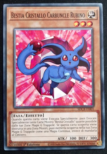 Bestia cristallo carbuncle - cristallo,