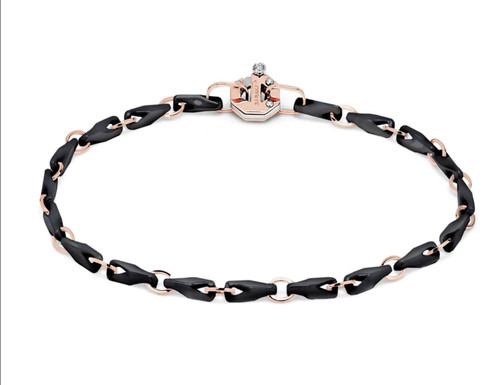Baraka bracciale uomo oro - oro, rosa