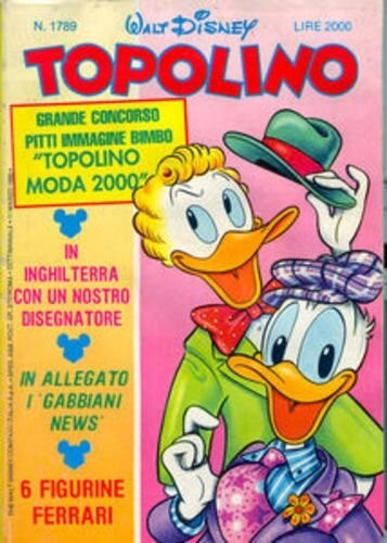Topolino 1789 moda gabbiani