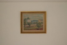 Olio su tavola originale