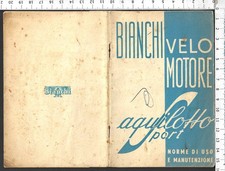 BIANCHI VELO MOTORE AQUILOTTO
