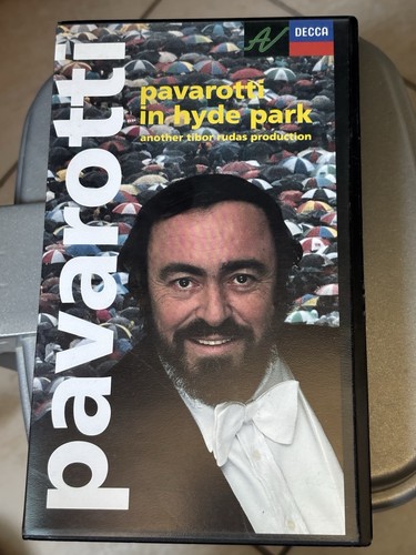 Pavarotti hyde park - pavarotti, (vhs