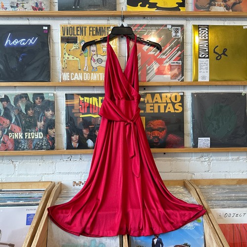Abito vintage anni - , rosso
