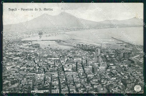 Napoli città veduta san - città,
