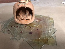 PICCOLO PRESEPE ARTIGIANALE IN