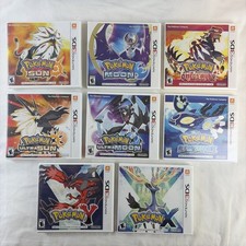 US SEALED NEW Pokemon Nintendo 3DS GAME LOT 8 Box Sun Moon Ultra X Y AUTHENTIC