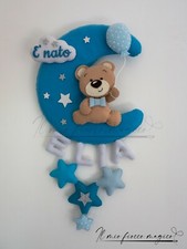 Fiocco nascita coccarda bimbo