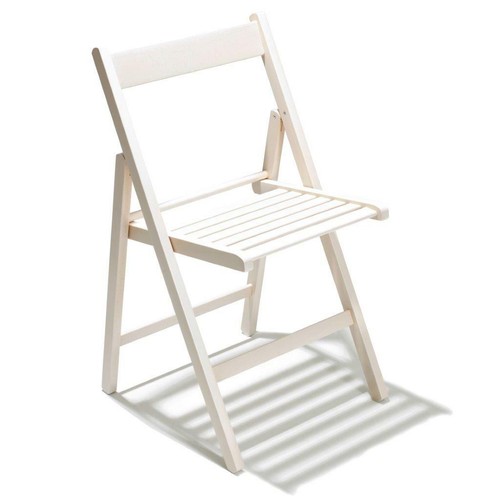 Set sedia legno bianco - legno,