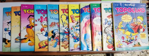 Lotto fumetti topolino dal - 11,