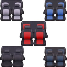 COPRISEDILI UNIVERSALI SOFT AUTO, SET ANTERIORE POSTERIORE, FODERE COPRI SEDILI