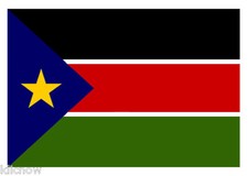 SOUTHERN SUDAN FLAG 5FT X 3FT