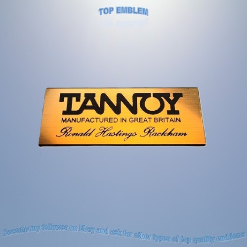 Tannoy emblema badge - emblema,