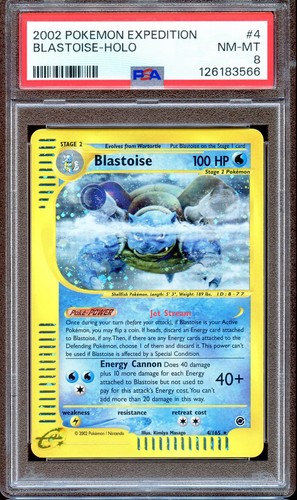 Psa blastoise 165 - psa,