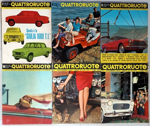 Lotto riviste quattroruote - riviste,