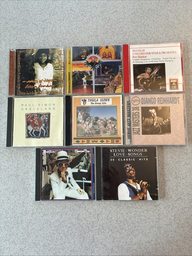 Lot world music cds - lot, of