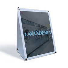 Insegna Lavanderia Spagnola