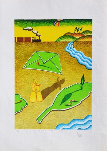 Giuliano ghelli serigrafia - ghelli,,