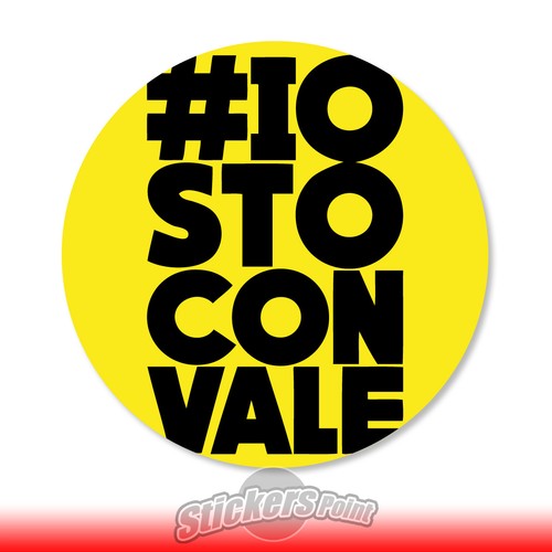 Adesivi iostoconvale vr46 - 2, #iostoconvale