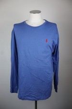 POLO RALPH LAUREN MAGLIA UOMO COTONE TG L MAN SHIRT CASUAL VINTAGE MANICA LUNGA