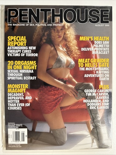 Penthouse magazine august 1999 - august,