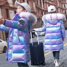 Winter Girls Warm Coat Hooded