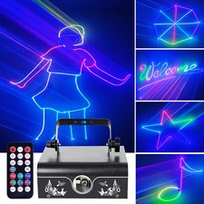Luce laser RGB animazione