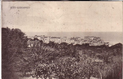 Rodi garganico viaggiata - ,