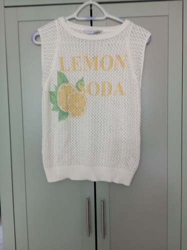 Top donna all - donna, limone