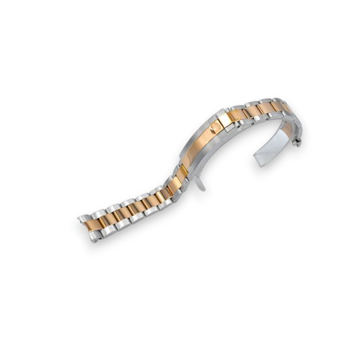 Bracciale acciaio bicolore - , 20