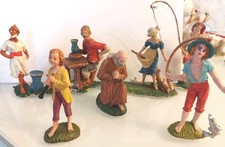 Statuine Presepe Vintage 7pz H 10 - Vari Personaggi 