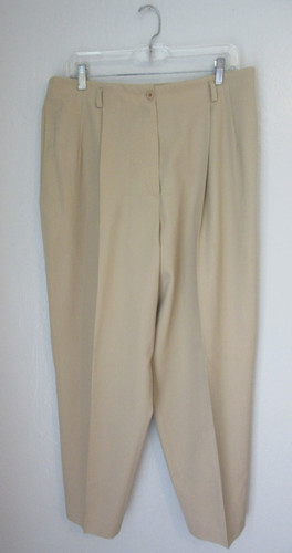 Pantaloni liz claiborne beige - pantaloni,