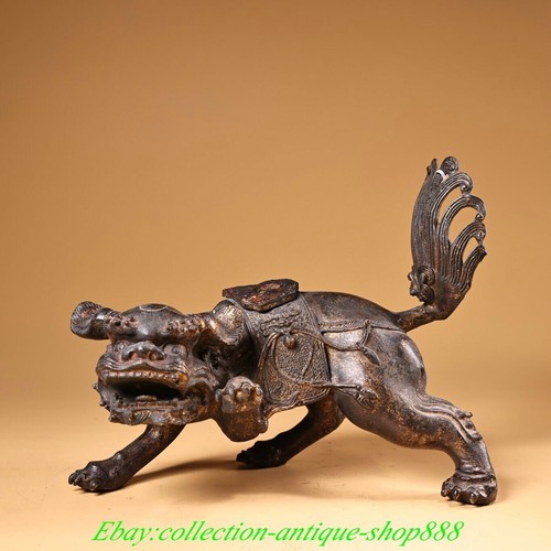 Statua incensiere leone
