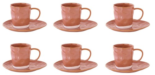 6er set tazze con - set,